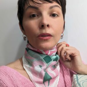 Peinture sur soie "Foulard" – Image 5