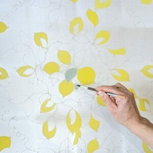 Peinture sur soie "Foulard" – Image 1