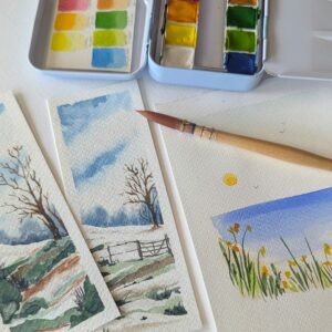 Trimestre Aquarelle - Jeudi 9h45-11h45 -10séances (sept-déc) – Image 3