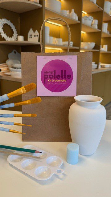 Kit à domicile-Peinture sur Céramique